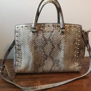 Michael Kors Crocodile Studded Purse